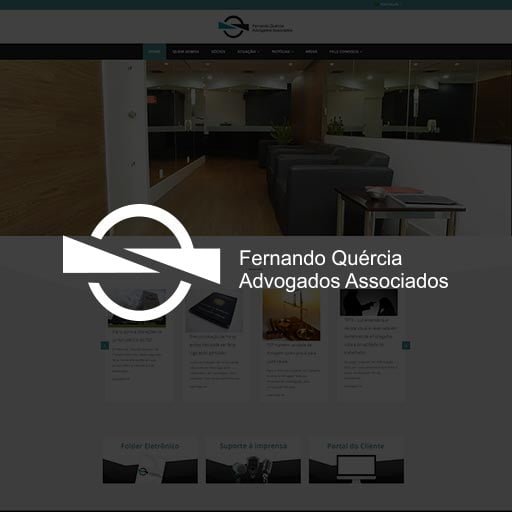 Criação de site para empresa Fernando Quércia